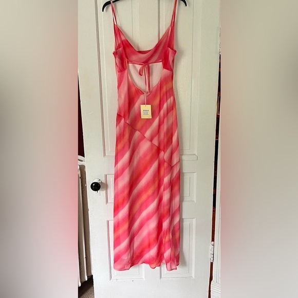 New Anthropologie CHARLIE HOLIDAY Stone Slip Dress Size S - Picture 6 of 13